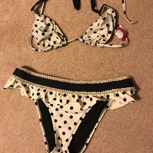 Polka dot bikini